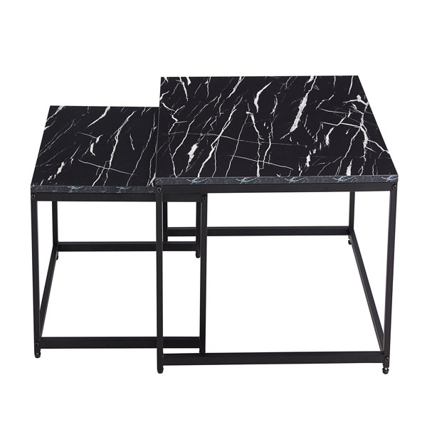 Orren Ellis Modern Nesting Coffee Tables Set Wayfair Canada